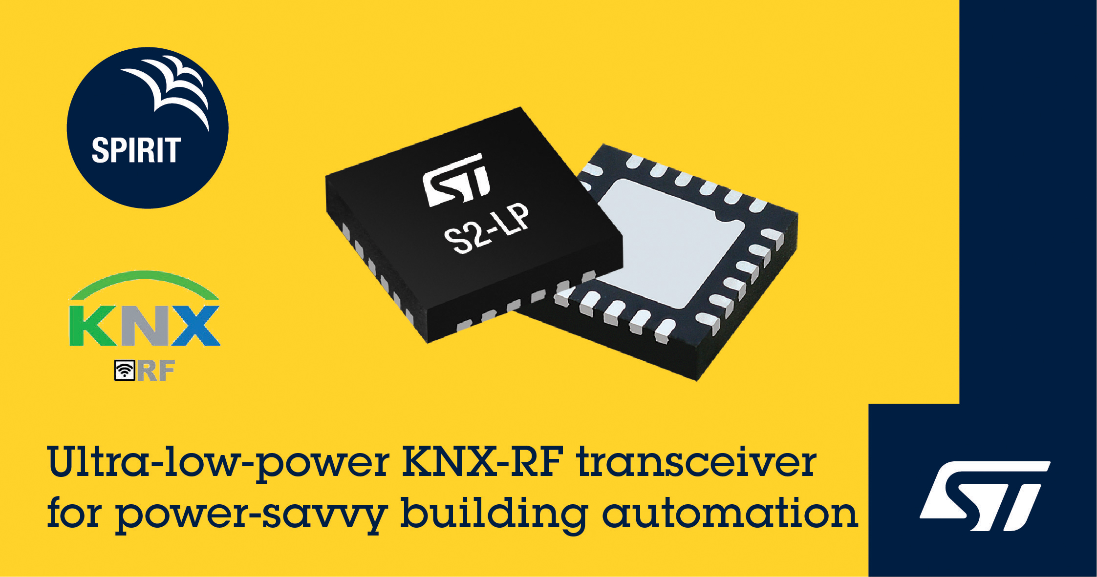 STMicroelectronics Releases KNX-RF Software for Power-Conscious Building Automation