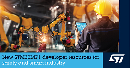 STMicroelectronics Boosts Security Along with AI and IoT Application Development with STM32MP1 Ecosystem Extensions