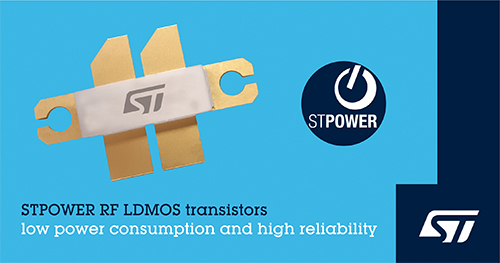 STマイクロエレクトロニクス、新しいRF LDMOSパワー･トランジスタを発表