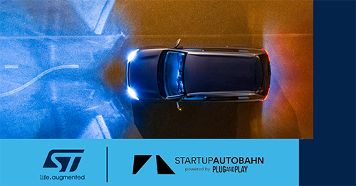 意法半导体成为Startup Autobahn主要合作伙伴 助力未来的汽车创新企业