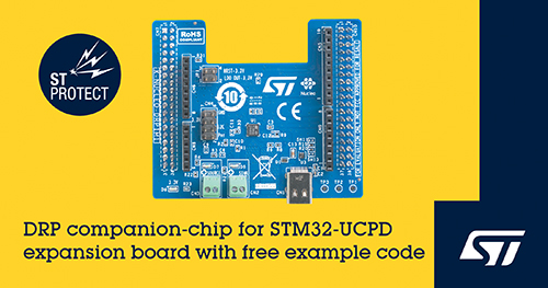意法半导体端口保护 IC为STM32 USB-C双角色输电量身定制