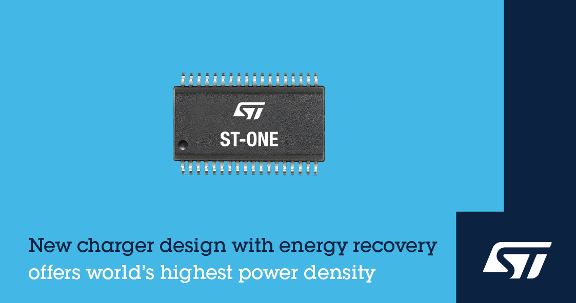 USB Charging Controllers - STMicroelectronics