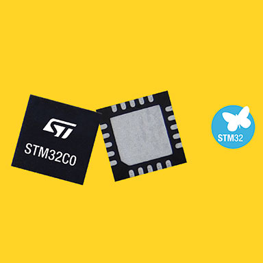 STMicroelectronics brings 32-bit kick to cost-sensitive 8-bit applications with STM32C0 series microcontrollers